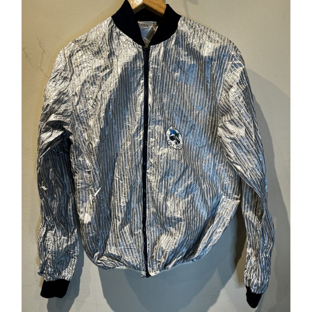 1980 Winter Games Lake Placid Olympics Jacket Size M Tyvek light weight rare!